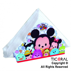 TSUM TSUM SERVILLETERO x 1 (15 SERVILLETAS)